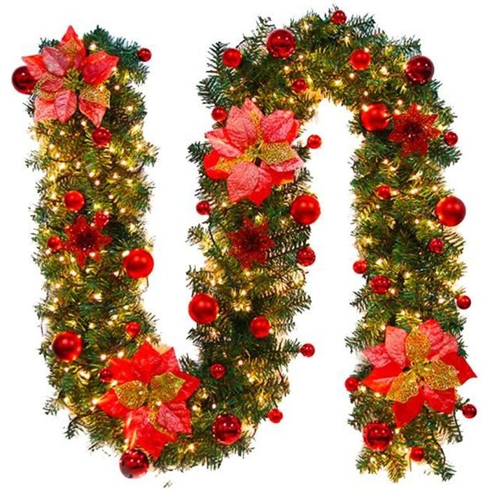 Guirlande lumineuse Imitation Sapin - LED - 2.7m