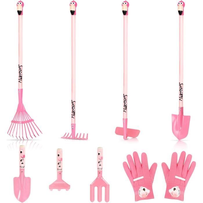 Couleur Assortie 1 Jeu Outils De Jardin pour Enfants Ensemble De Jeu Extérieur pour Tout-Petits