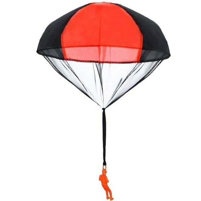 Jiosdo Lot De 6 Parachutes Jouets Pour Enfants - Mini Soldats Parachutistes, Cadeau Anniversaire, Activité Extérieure
