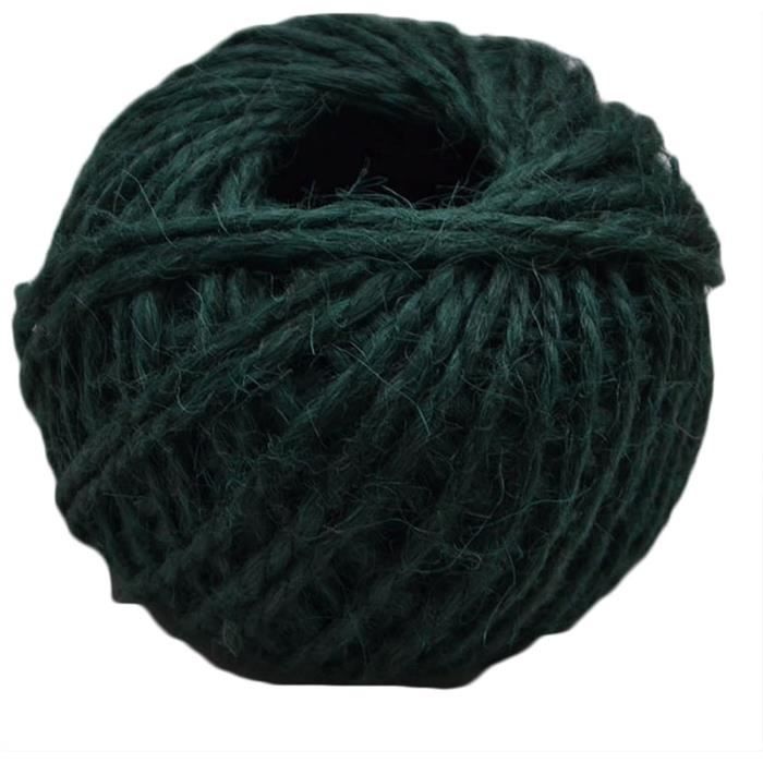 Ruban Adhésif 2Mm 30M - Rouleau Corde Corde De Jute Naturel De Jute Ficelle De Jute Cordon Corde