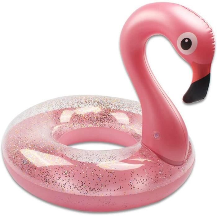 Bouée Flamant Rose Gonflable Intex - À Monter - Pour Piscine Et été