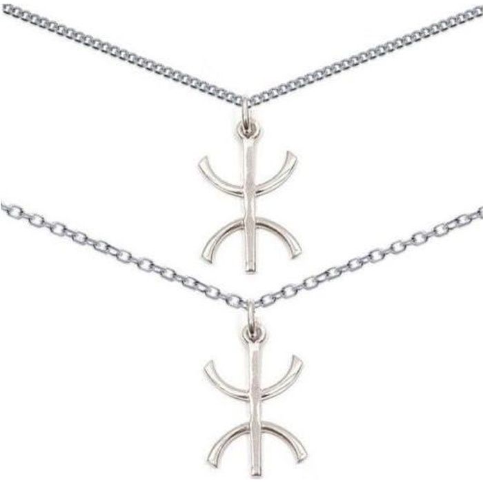 PENDENTIFS Berbères Amazigh Tifinagh Yaz Z Free Man Unisexe
