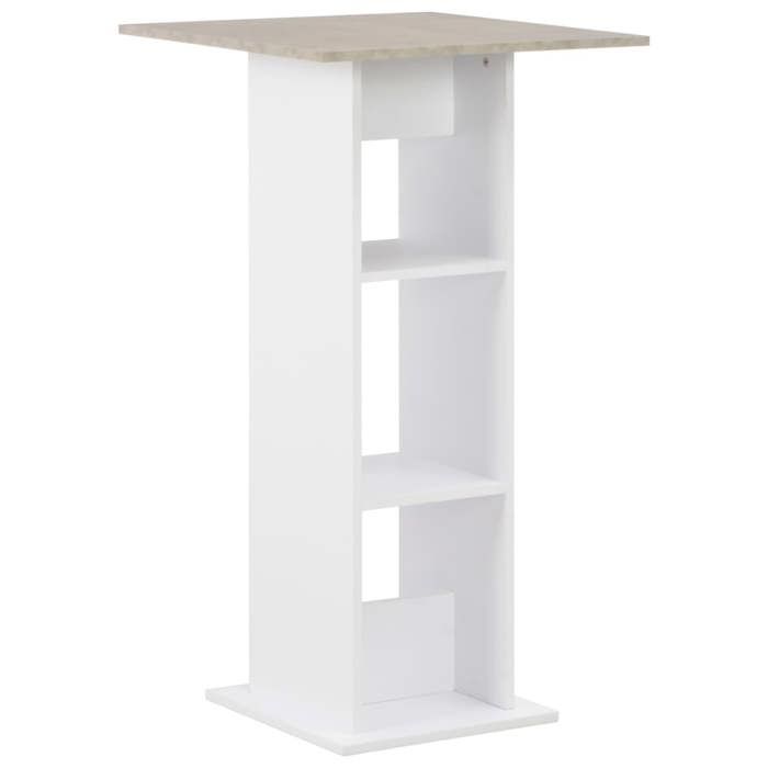 Table haute mange debout bar bistrot blanc 110 cm 0902060 Table haute mange debout bar bistrot blanc 110 cm 0902060