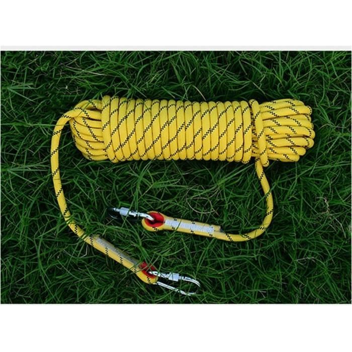 VEVOR CORDE D'ESCALADE de Gym Corde de Jute 38,1 mm x 6,1 m Fitness