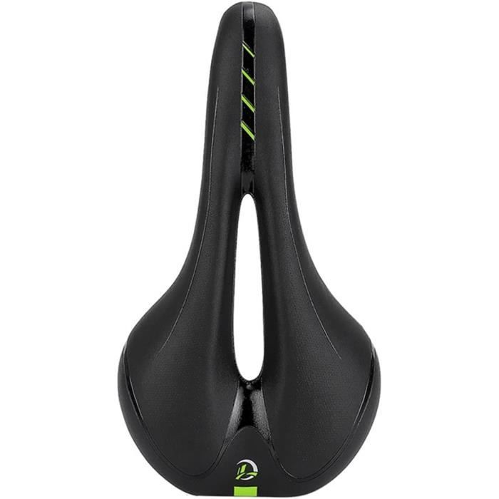 Noir) Selle de vélo VTT large et confortable, semblable à un canapé
