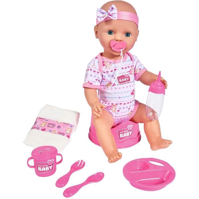 Poupon Baigneur Boit Et Fait Pipi Comme Un Vrai Bebe New Born Baby Marque Smoby 43cm Accessoires Pot Tetine Biberon Etc Cdiscount Jeux Jouets Poupon Baigneur Boit Et Fait Pipi Comme Un Vrai Bebe New Born Baby Marque Smoby 43cm Accessoires Pot Tetine Biberon Etc Cdiscount Jeux Jouets