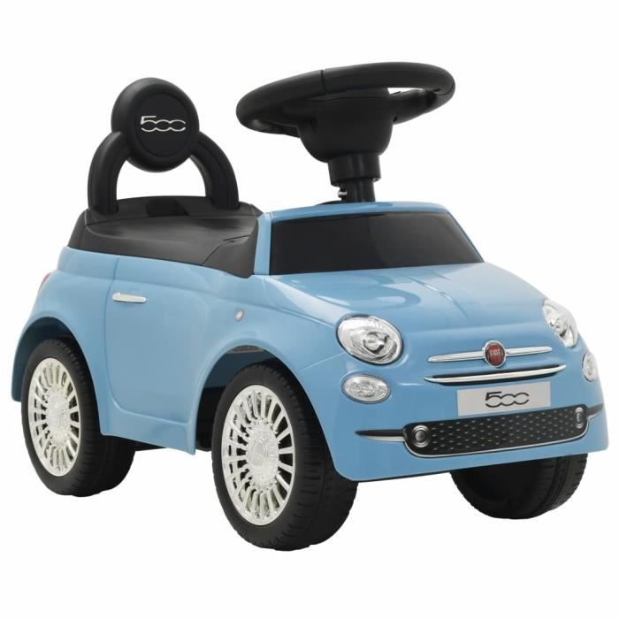 Voiture A Chevaucher Fiat Bebe Jouets Pour Cadeaux Enfants 60 X 28 X 38 Cm L X P X H A Partir De 1 Ans 500 Bleu Achat Vente Voiture Electrique Enfant Cdiscount