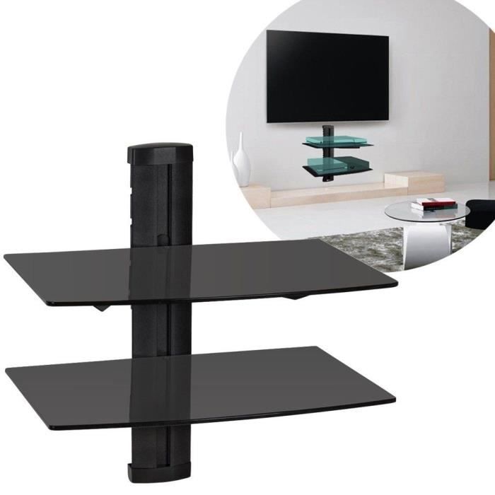 Etagere Mural Support Mural Pour Lecteur Dvd Blu Ray Console De