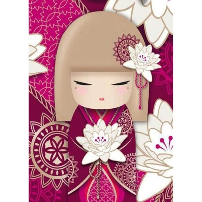 Kit Diamant Painting Signes Du Zodiaque | 30x30 Cm | Toile Adhesive + Strass Ronds 5D | DIY Déco Murale Adulte Enfant - 9