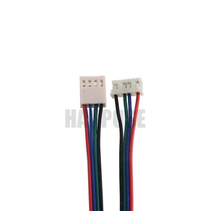 Lot De 5 Câbles Connecteurs Pour Moteur Nema17 - Imprimante 3D - Longueur 1m
