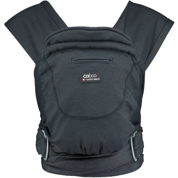 Coton Bebe Caboo Porte Bebe Coton Phantom Gris Fonce1601 Cdiscount Puericulture Eveil Bebe