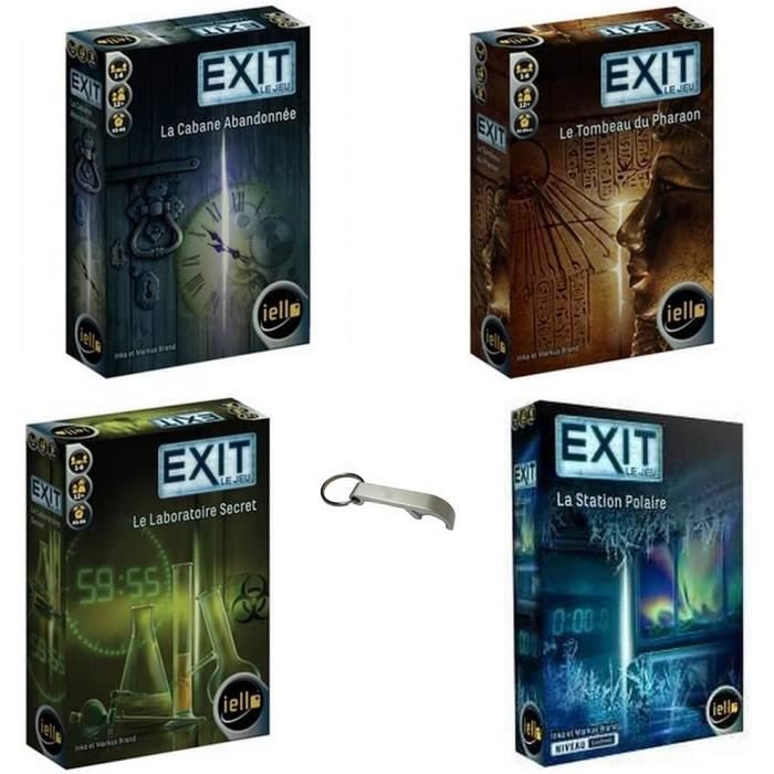 Kosmos Gesellschaftsspiel Exit - La Cabane Abandonnée (Französisch