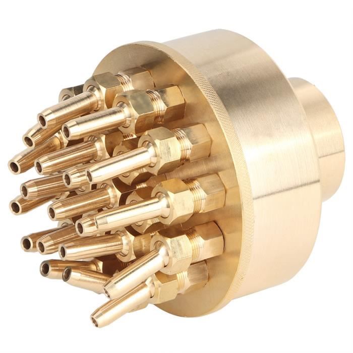 Qiilu Tête De Pulvérisation De Fontaine Buse De Pulvérisateur G1-1/2