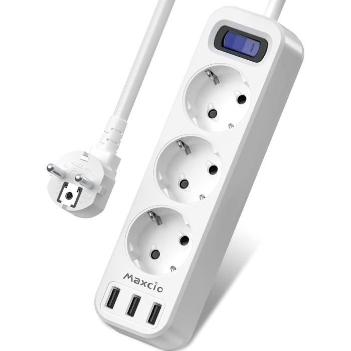 Lot De 2 Table De Chevet En Rotin Avec Avec Lumières LED Et Multiprise (2 Prises CA, 2 Ports USB) Tables D'appoint Avec 2 Tiroirs Et Compartiment,Bohème Avec Pieds En Bois Massif,Tables