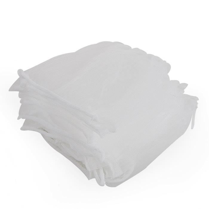 300 Filets Passoire D'Évier Jetables - Nylon, 9x8cm, Anti-Bouchage