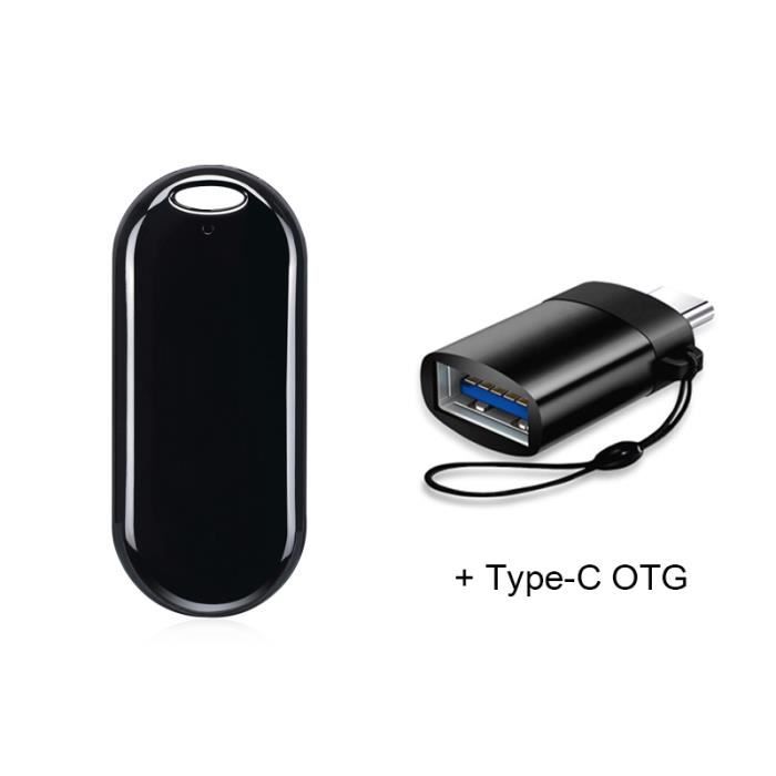 Enregistreur Vocal USB 64Go - Mini Dictaphone à Détection De Voix