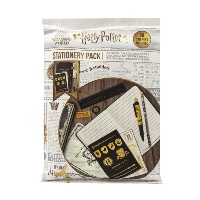 Set Papeterie Harry Potter Poudlard Unique - Cdiscount Puériculture & Eveil  bébé