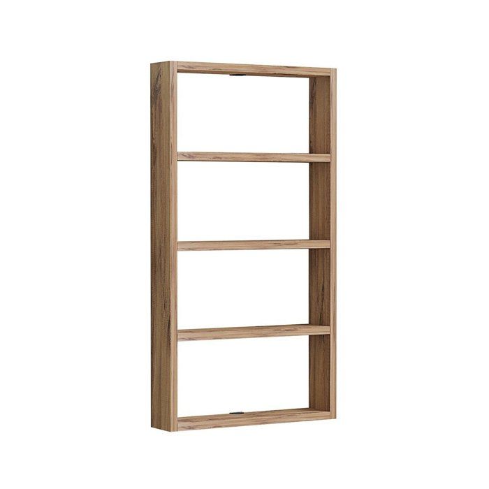 CALICOSY - Etagère murale 4 tablettes H80 cm - LYA - Pin atlantique
