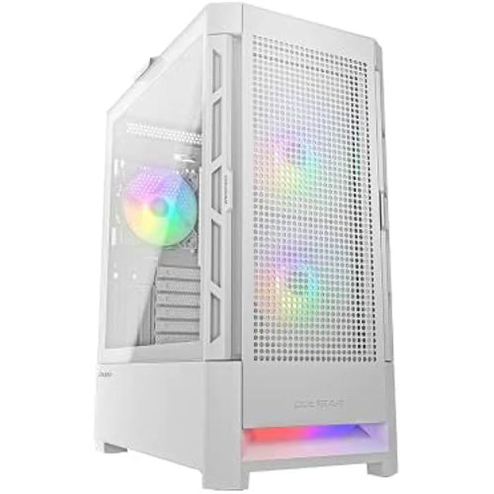Cougar AirFace RGB Tour Moyenne Verre Trempé USB 3.0 Blanc - vue 5