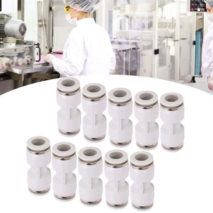 Lot De 40 Connecteurs Pneumatiques Rapides à Poussoir - Tubes 4/6/8/10 Mm (1/4 à 1/2 Pouce)