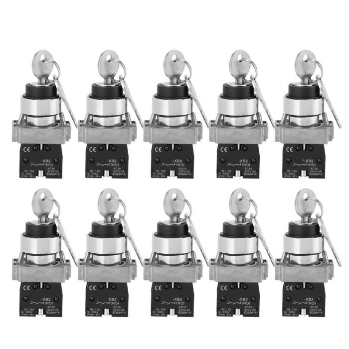Interrupteurs Magnétiques Normalement Ouverts - Lot De 10 - Dimensions 14x2 Mm - Pour Projets électroniques Miniatures - 2