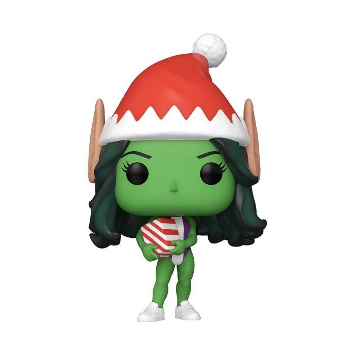 Funko POP Marvel Holiday She Hulk 9 cm - vue 3