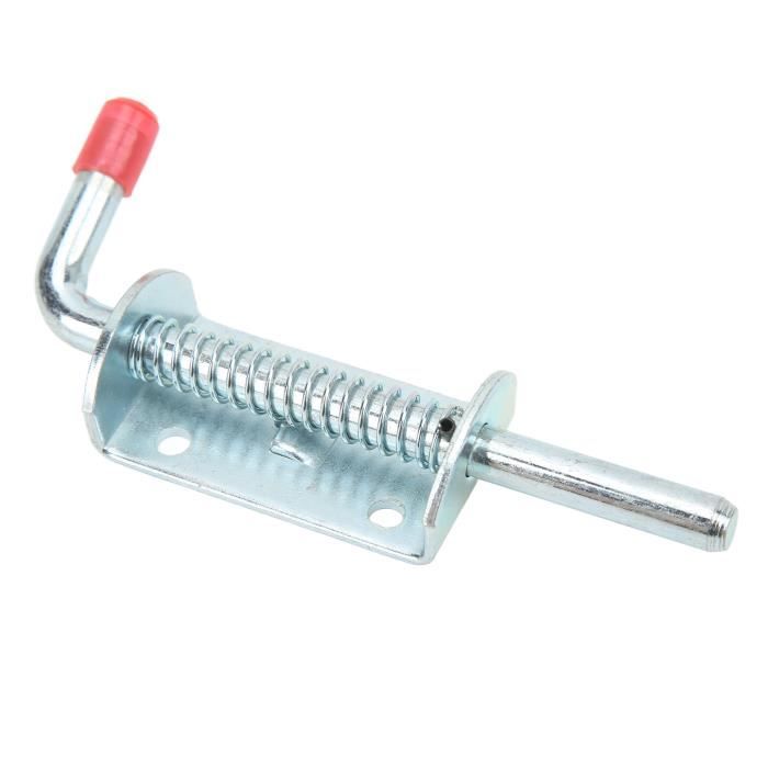 Verrou à ressort 2.2 Pouce Gaucher Acier Inox 304 Verrou à baril 5Pcs