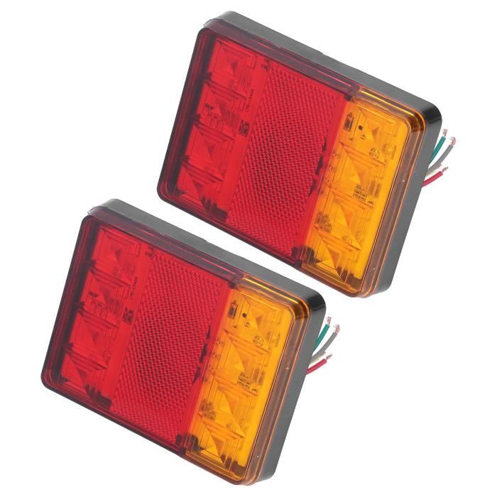 Feu Antibrouillard Arrière 6351K5 Pour Peugeot 206 Hayon - Haute Luminosité