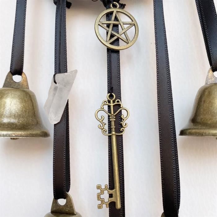 WINBST Carillon De Sorcière à Suspendre - Clochettes Vintage Bohème Bronze