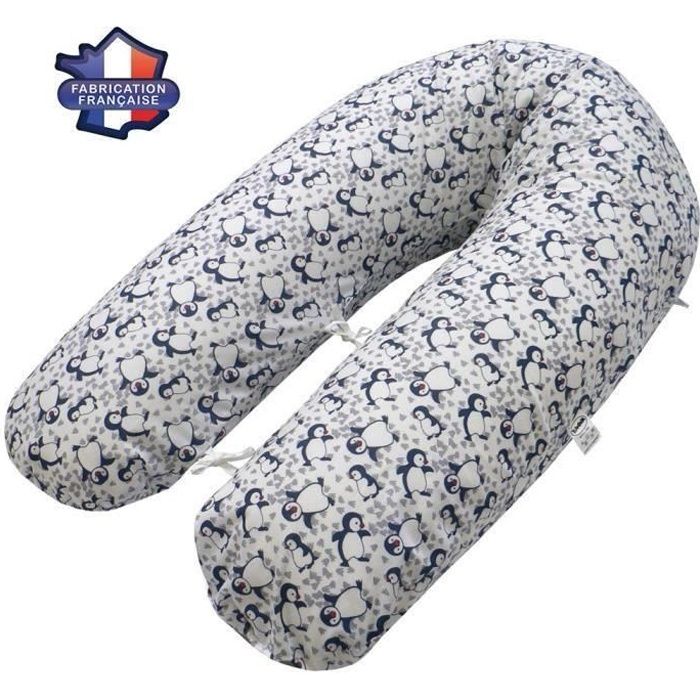 Modulit Coussin Allaitement Et Maternite Pingouin Dehoussable Cdiscount Puericulture Eveil Bebe