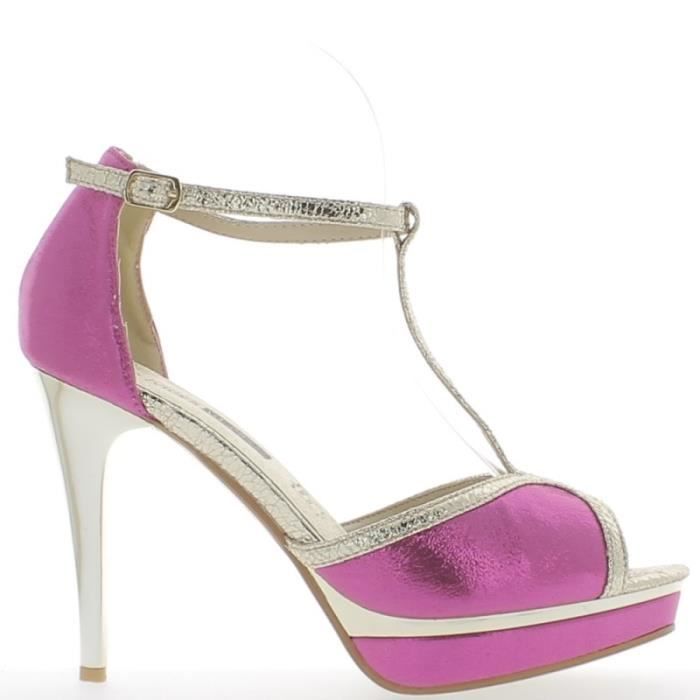 chaussure fushia pas cher