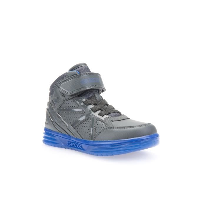 Geox Baskets montantes - GEOX - Argonat - Garçon - Lacets - Gris