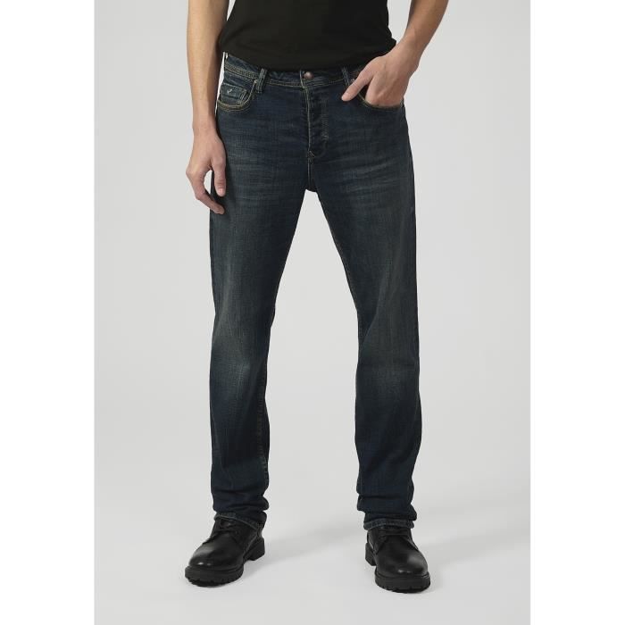 KAPORAL - Jean bleu straight Homme TOBY