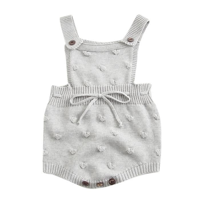 Combinaison Nourrisson Yaopelky - Ourson Polaire à Capuche - 0-18 Mois - Lavable Machine