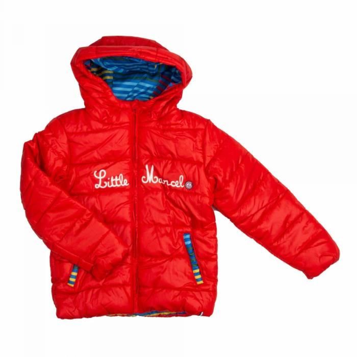 Doudoune Enfant LITTLE MARCEL Orange Cdiscount Pret a Porter