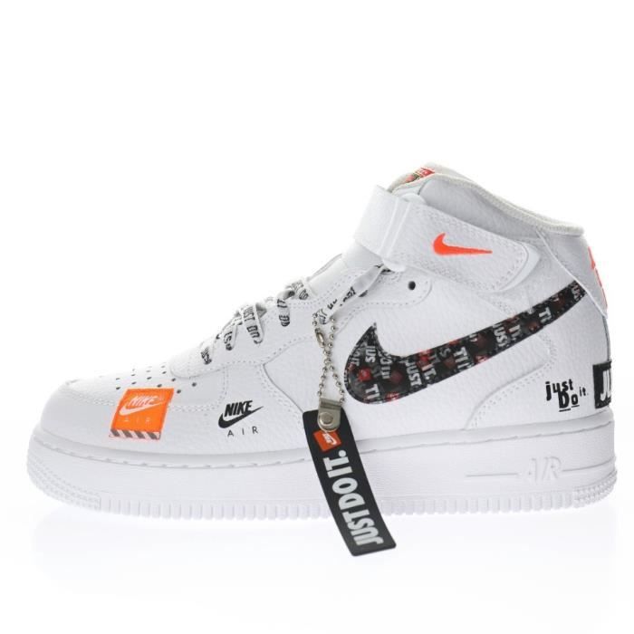 nike air force 1 just do it blanche femme