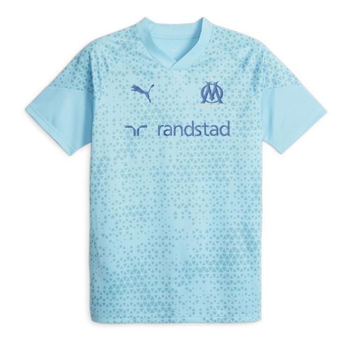 Maillot PUMA OM Marseille Bleu Ciel Adulte 2023-2024