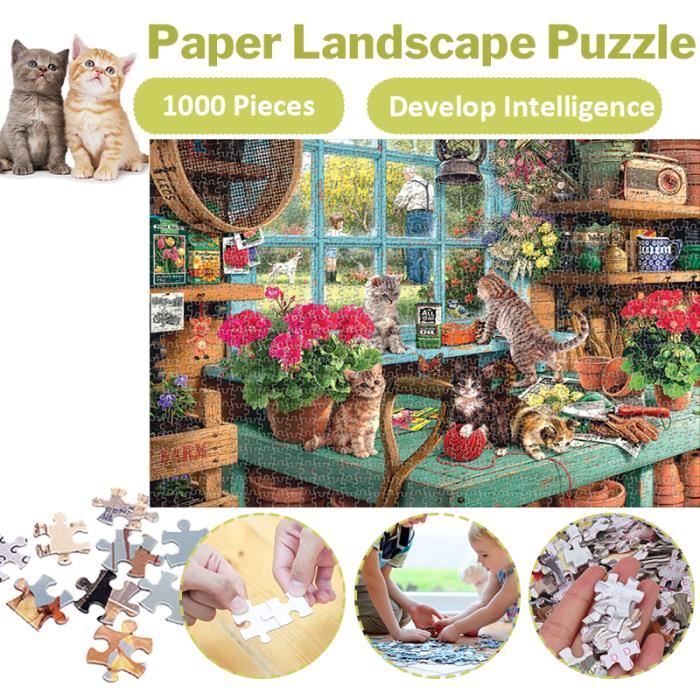 1000 Pieces Puzzle De Chats Mignons Achat Vente Puzzle Cdiscount 1000 Pieces Puzzle De Chats Mignons Achat Vente Puzzle Cdiscount