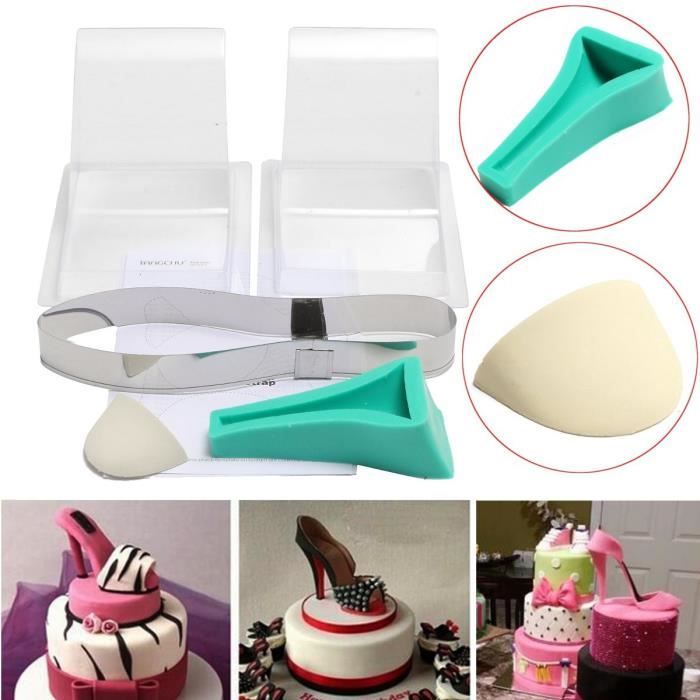 Moule A Gateau Biscuit Chocolat Bonbon Silicone Diy Chaussures A Talons Hauts Cdiscount Maison
