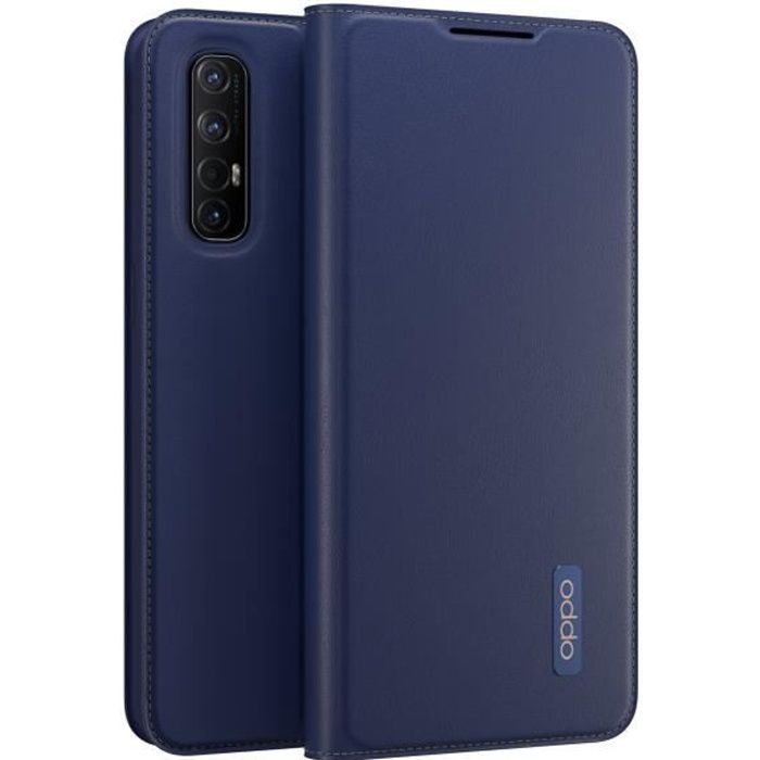 Etui à Rabat OPPO Find X2 Neo Semi rigide Mixte
