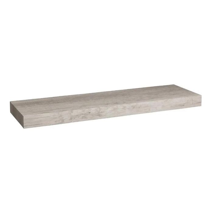 Étagère Murale FIXY Noir 60cm - En MDF - Paris Prix - Neuf Sous Emballage