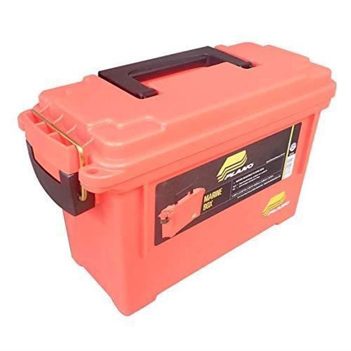 Boîte D’urgence Marine Plano 131252 – Orange, étanche, équipement Bateau