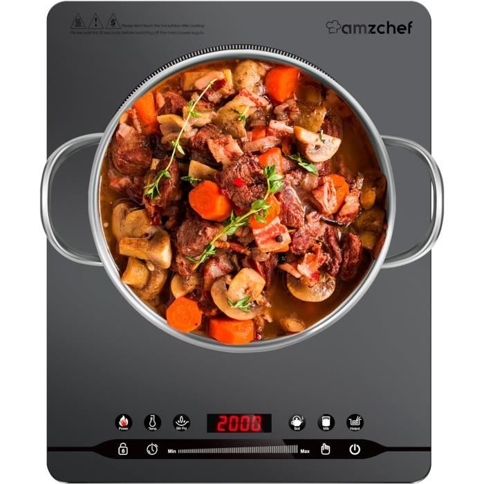 Plaque de cuisson à induction 3500 W - Black Line - Hendi - Meilleur du