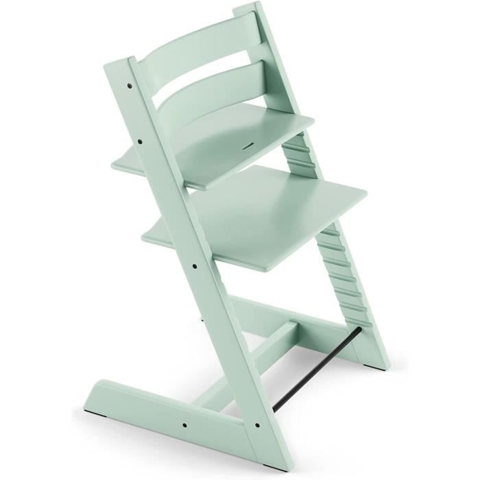 STOKKE Tripp Trapp - Chaise haute évolutive - Réglable de la naissance à l’âge adulte - Confortable et ergonomique - Menthe