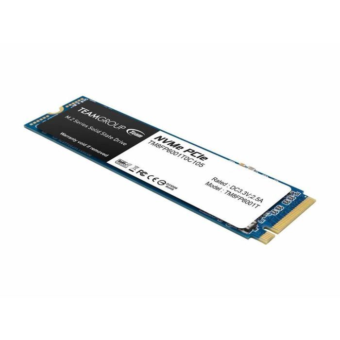Disque dur interne TEAM GROUP MP33 M.2 1000 Go PCI Express 3.0 3D NAND NVMe