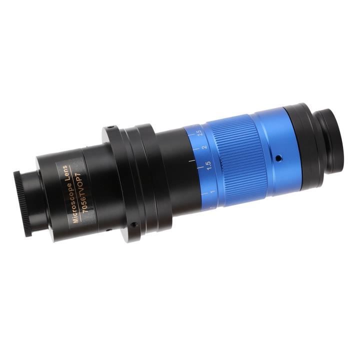 Objectif De Microscope Achromatique 2X - Filetage RMS 20.2mm, Longueur Tube 160mm - Pour Microscopes Biologiques