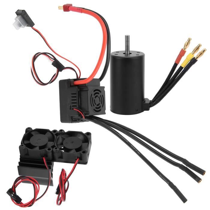 Moteur Brushless 6364 200KV Pour Skateboard Électrique, Trotinette - 2300W, 24-36V - Arbre 10mm