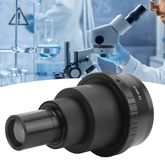 Oculaire Microscope WF10X 23 Avec Micromètre 0,1 Mm - Champ Large Pour Microscope Biologique