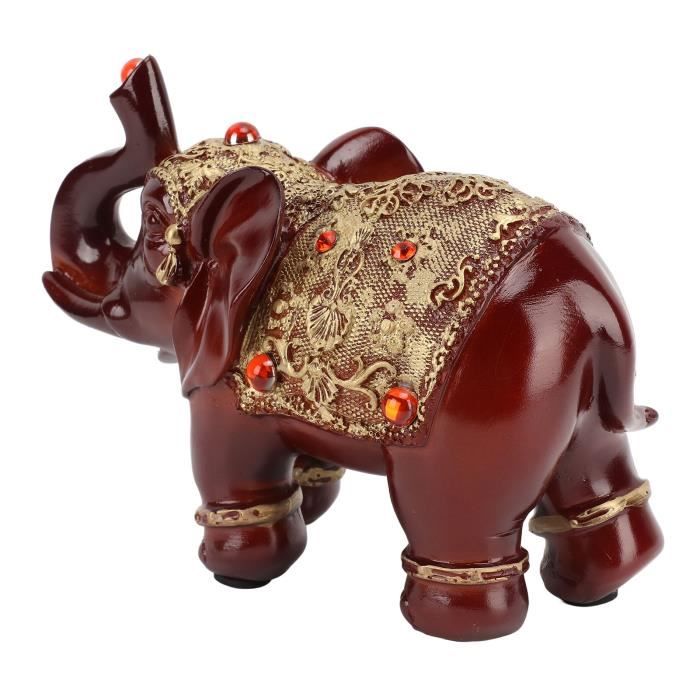 Cadeau Feng Shui éléphant Statue éléphant Chanceux Feng Shui Dorée - Sculpture Résine Porte-bonheur Richesse - Déco Bureau, Maison, Entrée - Cadeau Symbolique Cadeau Feng Shui éléphant Statue éléphant Chanceux Feng Shui Dorée - Sculpture Résine Porte-bonheur Richesse - Déco Bureau, Maison, Entrée - Cadeau Symbolique