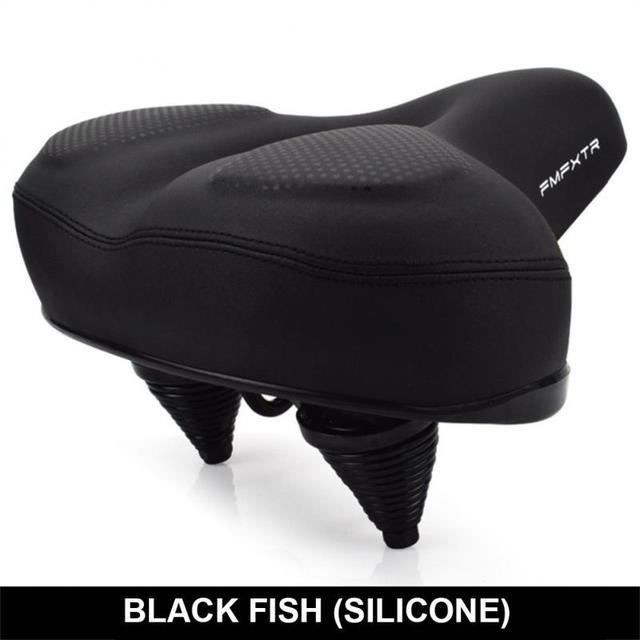 Selle De Vélo Large Bluewind Avec Dossier - Confort Ultime Pour VTT Et Vélo De Route